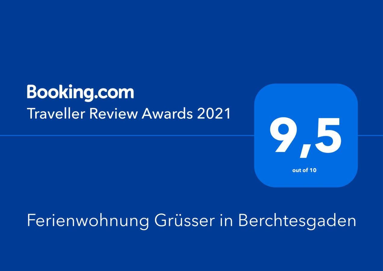 Ferienwohnung Gruesser In Berchtesgaden Kültér fotó