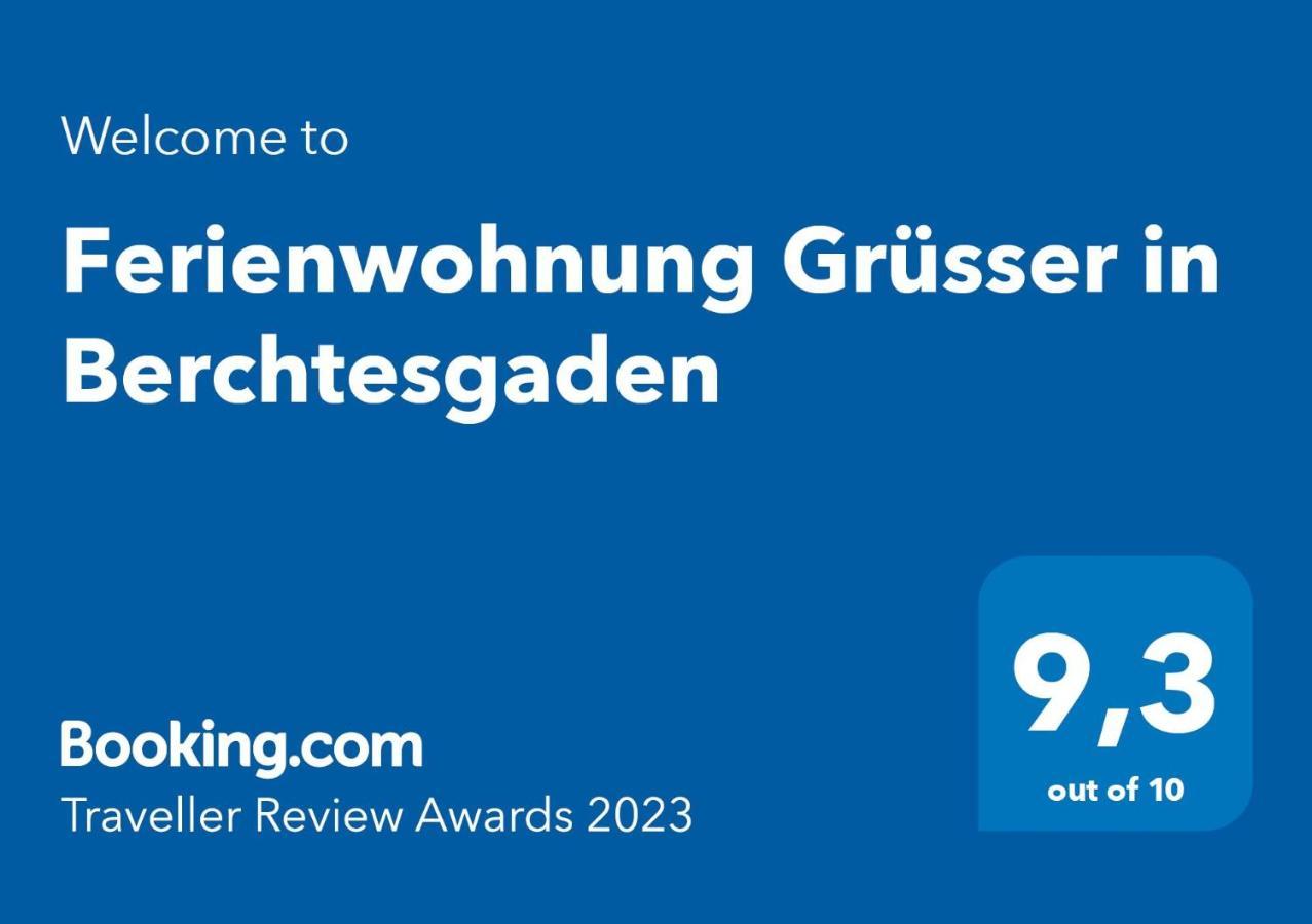 Ferienwohnung Gruesser In Berchtesgaden Kültér fotó