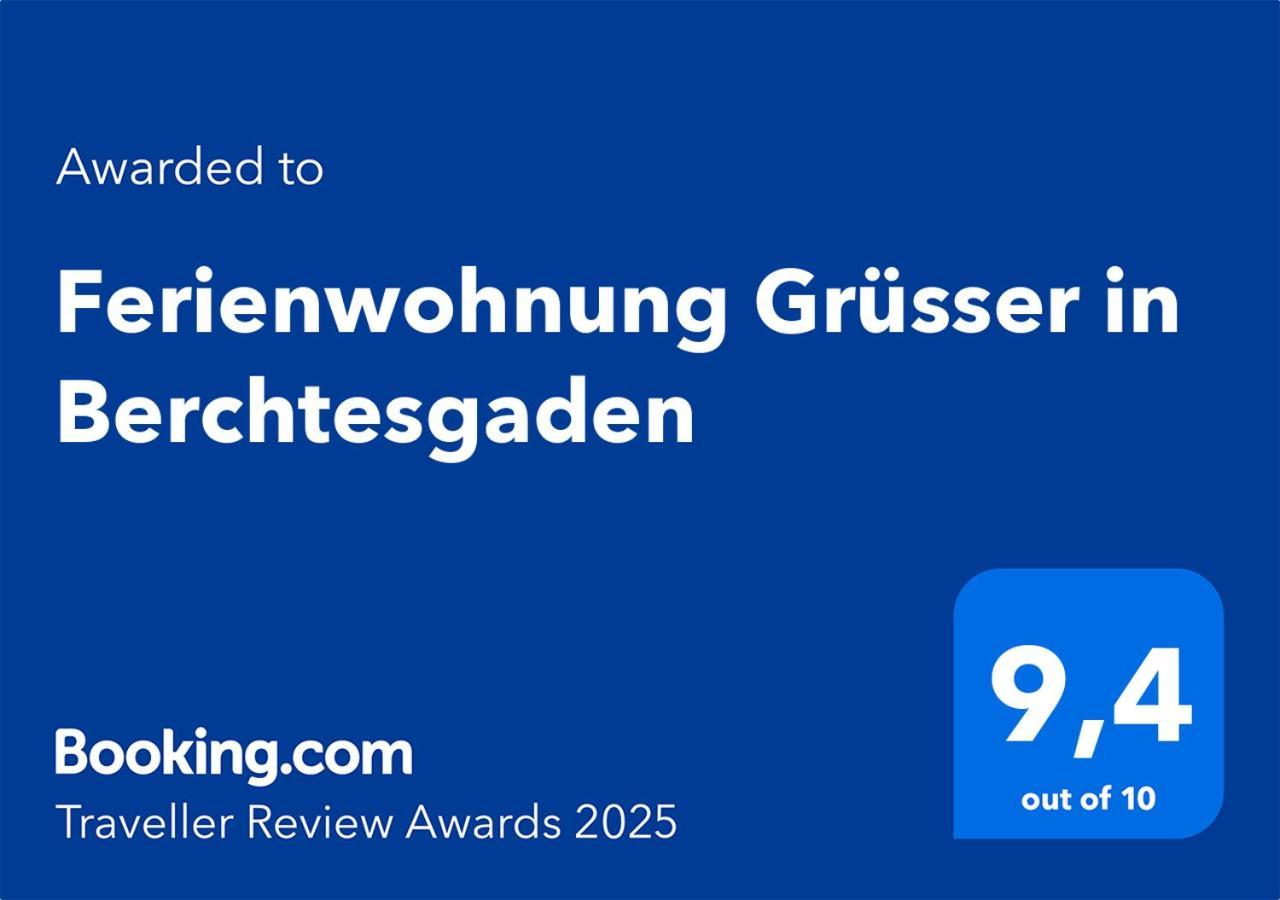 Ferienwohnung Gruesser In Berchtesgaden Kültér fotó